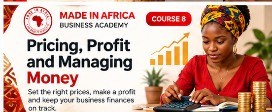 Pricing, Profit and Managing Money